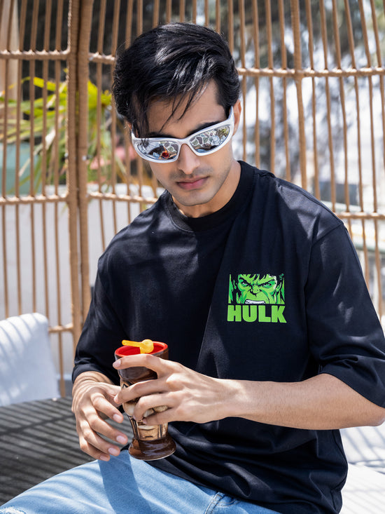 Mens Hulk Oversize - Front and back Print Tshirt BON12046