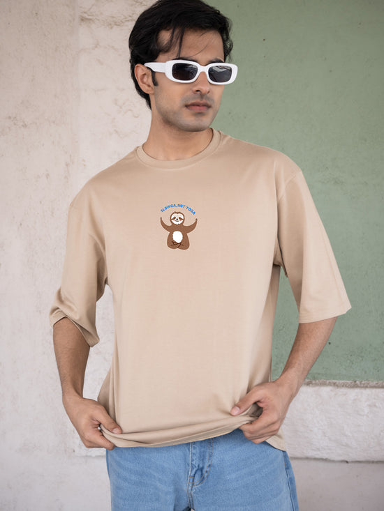 Mens Generic Oversize - Front and back Print Tshirt BON12070