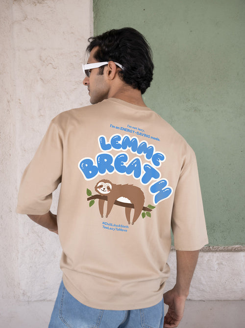 Mens Generic Oversize - Front and back Print Tshirt BON12070