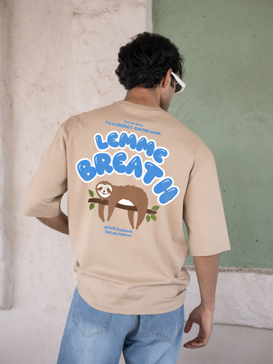 Mens Generic Oversize - Front and back Print Tshirt BON12070