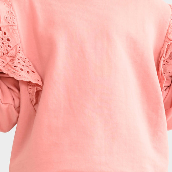 Girls Sweatshirt Peach