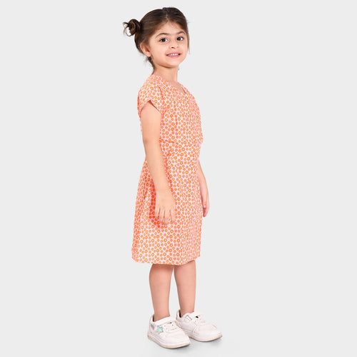 Girls Cotton Casual Dress
