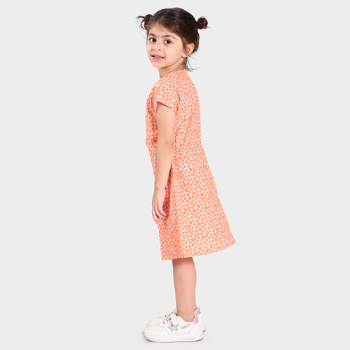 Girls Cotton Casual Dress