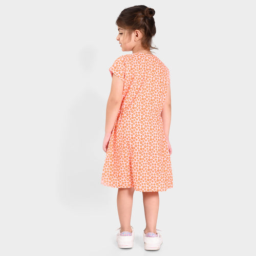 Girls Cotton Casual Dress