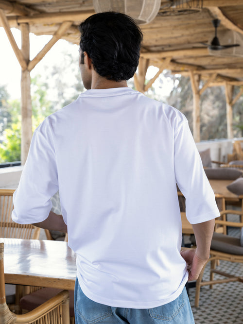 Mens Marvel Oversize Front Print Tshirt BON12017