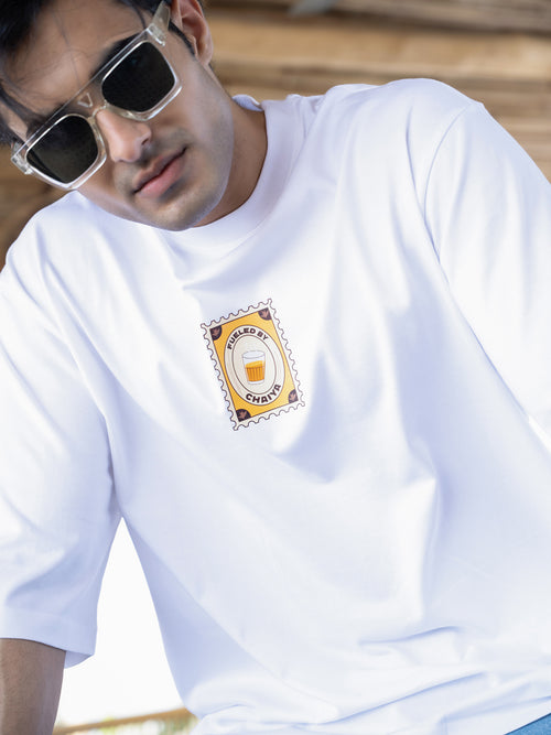 Mens Generic Oversize Front Print Tshirt BON12030