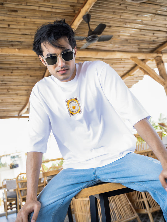 Mens Generic Oversize Front Print Tshirt BON12030