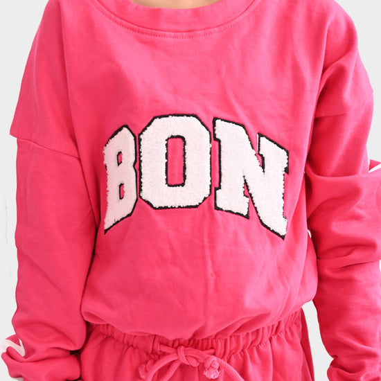 Girls oversized sweatdress