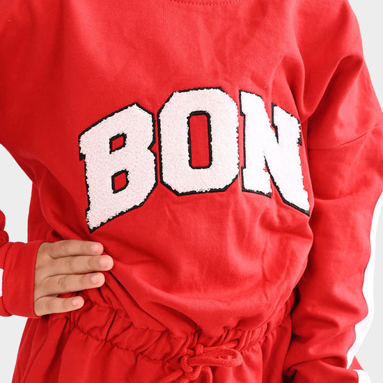 Girls oversized sweatdress