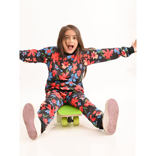Girls Winter wear Jogger set