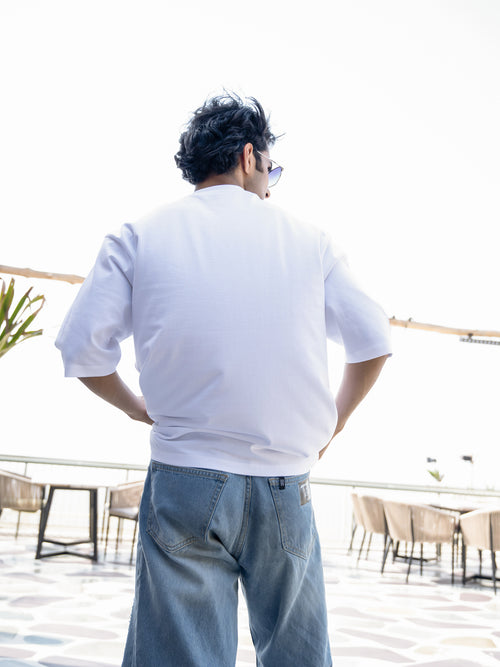 Mens Spiderman Oversize Front Print Tshirt BON12021