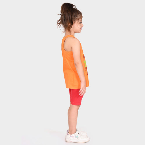 Girls Clothing set Orange