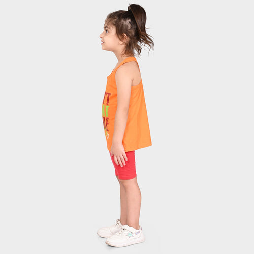 Girls Clothing set Orange