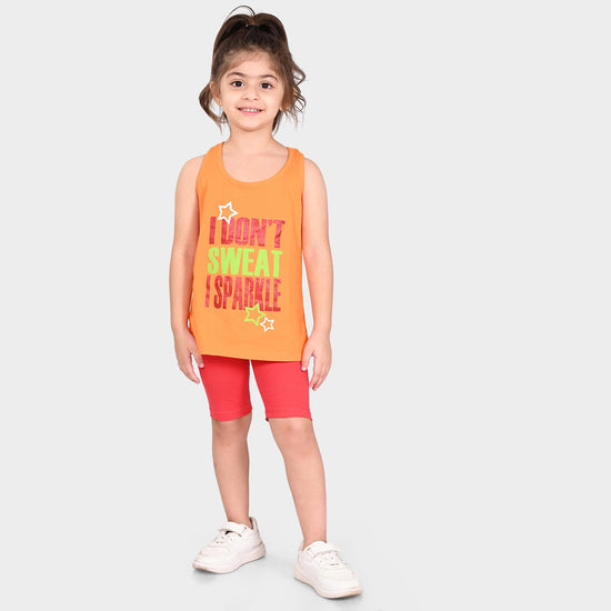 Girls Clothing set Orange