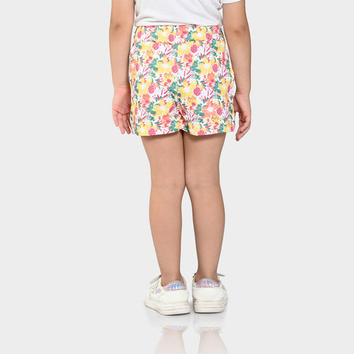 Girls Printed Short