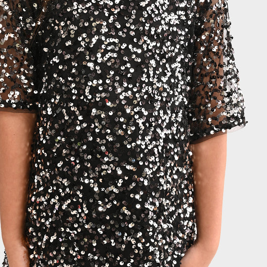 Girls Black Party wear Dress