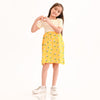 Girls Yellow cotton Dress