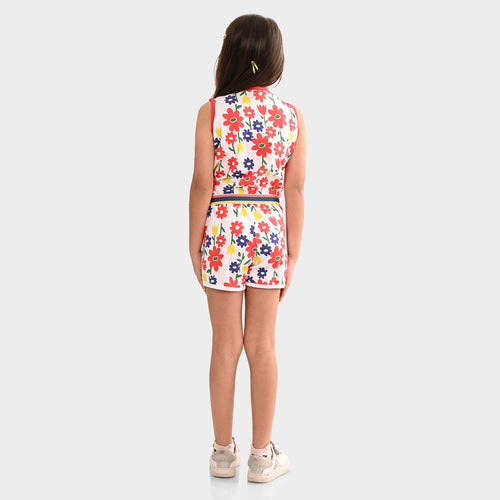 Girls Jumsuit White