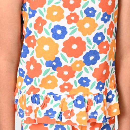 Girls Jumsuit White