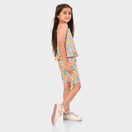 Girls Jumsuit Grey