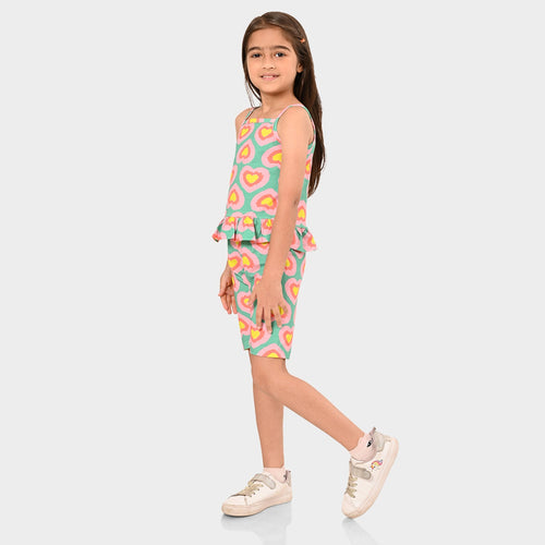 Girls Jumsuit Grey