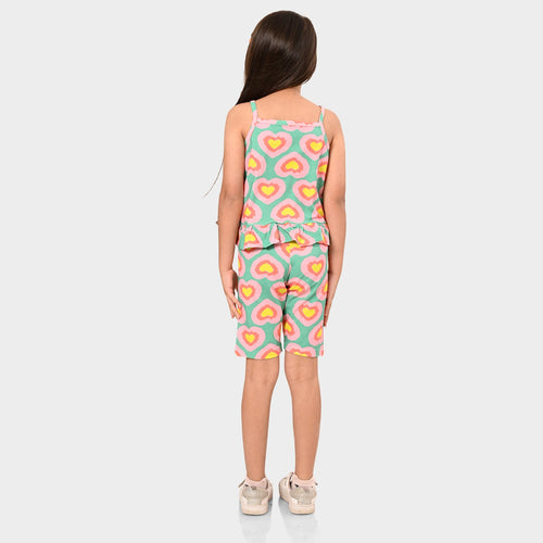 Girls Jumsuit Grey