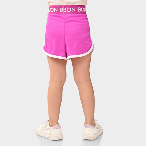 Girl Dolphine Pink Regular Shorts