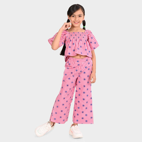 Girls Pink Clothing Set