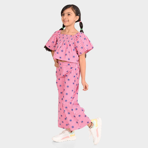 Girls Pink Clothing Set