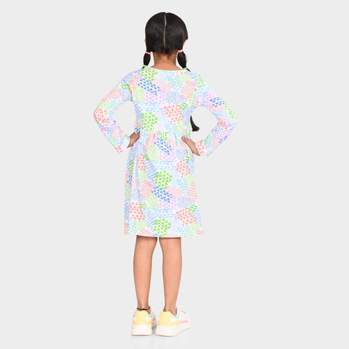 Girls Full sleeves Cotton Dress