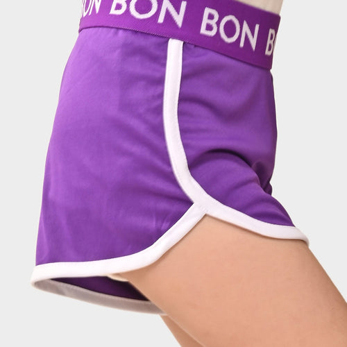 Girl Dolphine Purple Regular Shorts