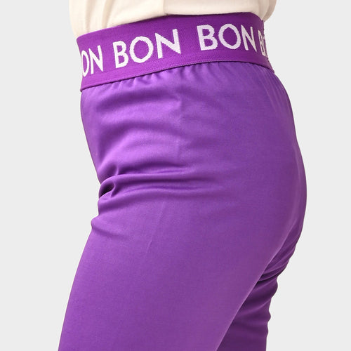 Girl Biker Purple Regular Long Shorts