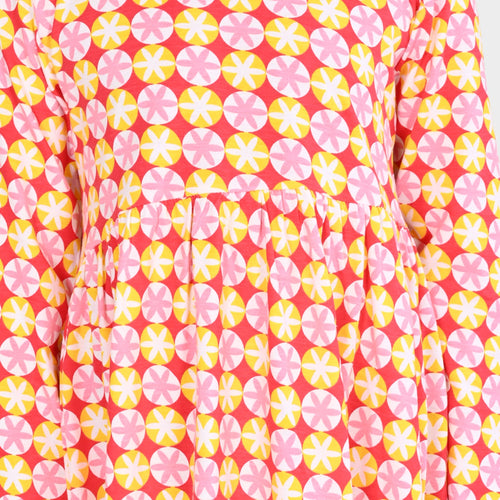 Girls Cotton Full Sleeves Dress