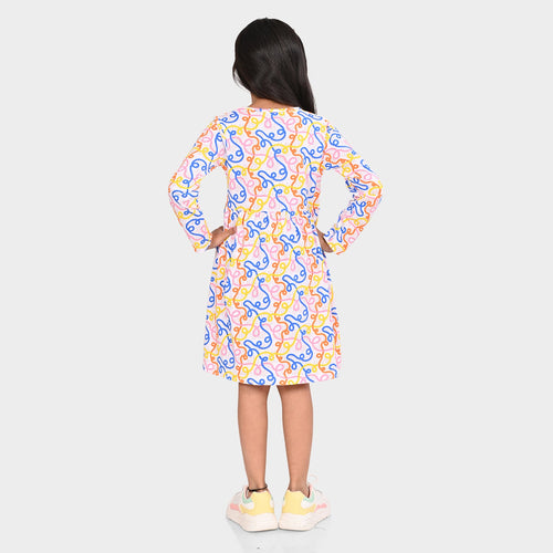 Girls Asymmetric Dress