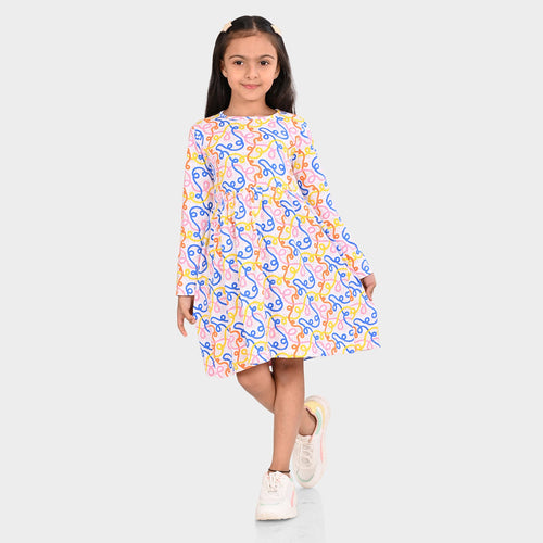Girls Asymmetric Dress