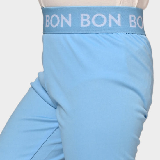 Girl Biker Blue Regular Long Shorts