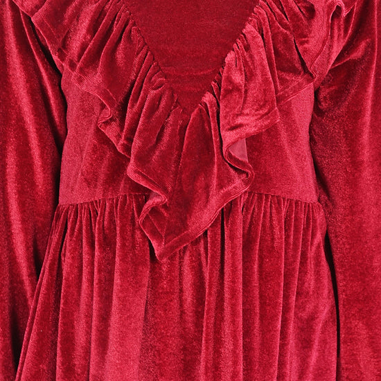 Girls Pleated Polyester Dress