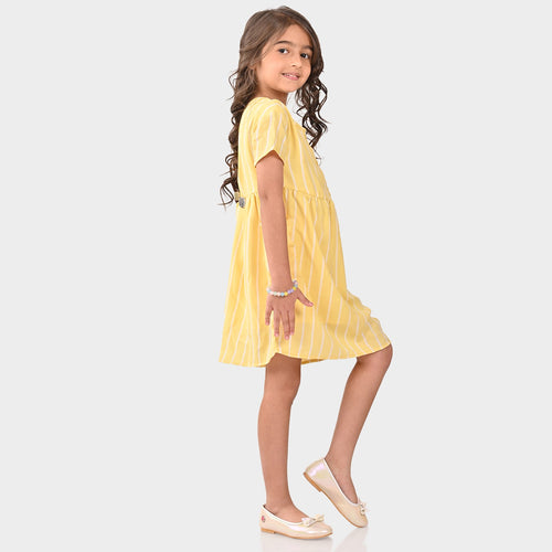 Girls Yellow Dress