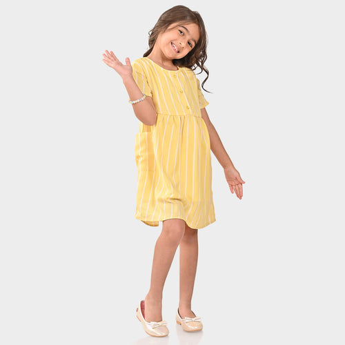 Girls Yellow Dress