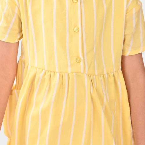Girls Yellow Dress