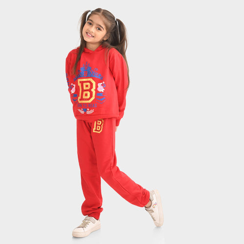 Girl SweatDress Clothing Set
