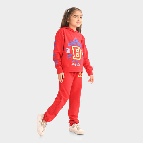 Girl SweatDress Clothing Set