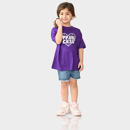 Girls Princes Cotton Top