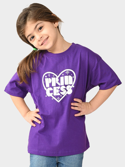 Girls Princes Cotton Top