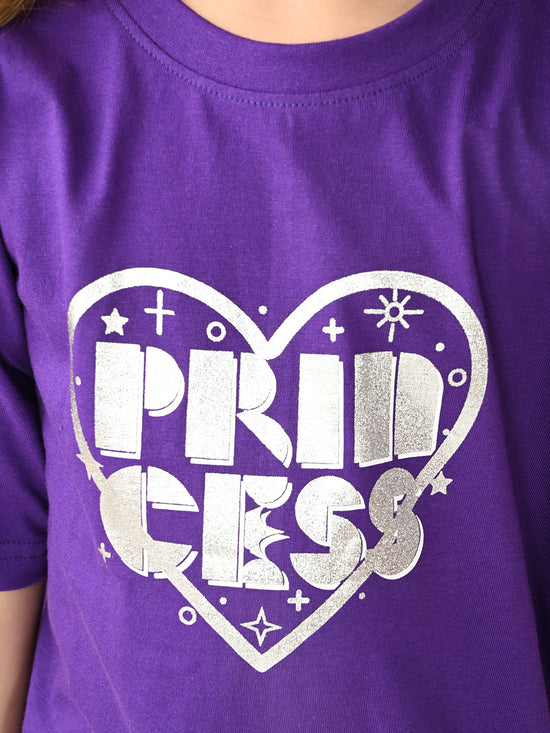 Girls Princes Cotton Top