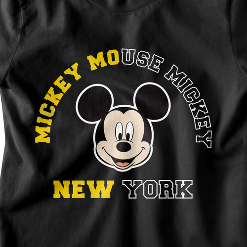 Boys Mickey Mouse Black Tshirt