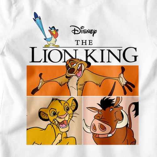 Boys Lion King White Tshirt
