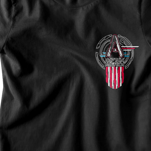 Boys Avengers Black Tshirt