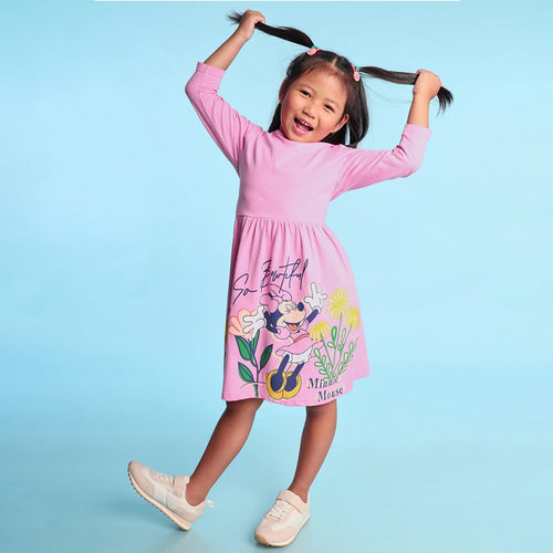 Mini Mouse Pink Girls Dress