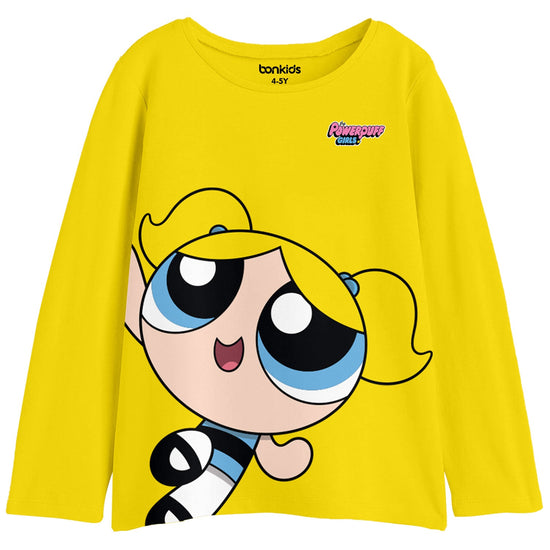 Girls Printed Full Sleeve tshirt